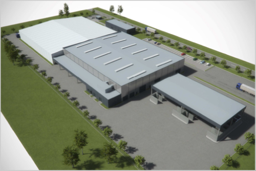 Rendering of the New Company's E-Scrap center