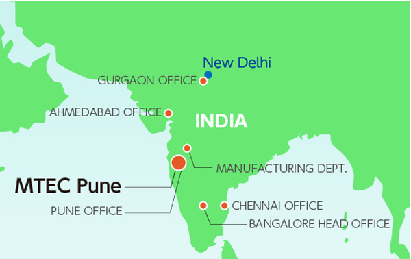 India business bases of Metalworking Solutions Company(MMC Hardmetal India Pvt. Ltd.)