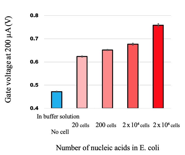 Figure 2: E. coli detection results