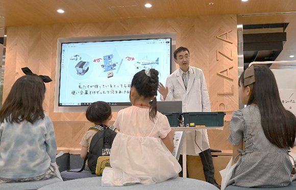 Lectures about our business by MMC Experts (our employees in white coats)