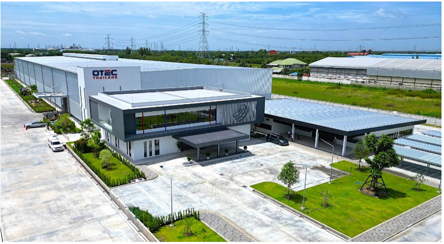 Full view of the new plant 