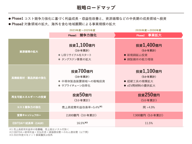 戦略ロードマップ