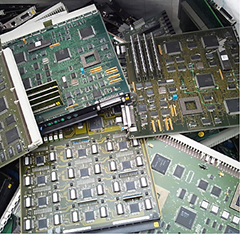 回収している金銀滓（E-Scrap）の例