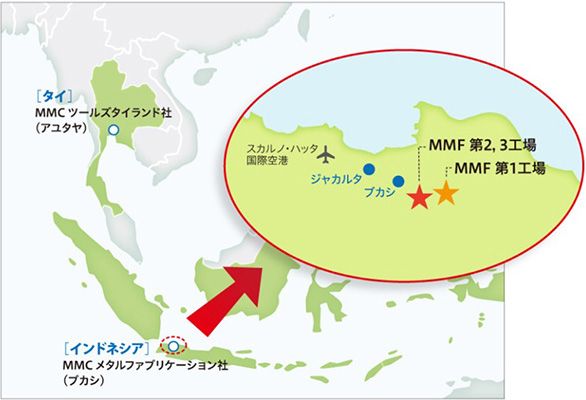 MMF社 新第二工場の完成イメージ