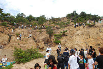 100年の森植樹祭 in 寺島