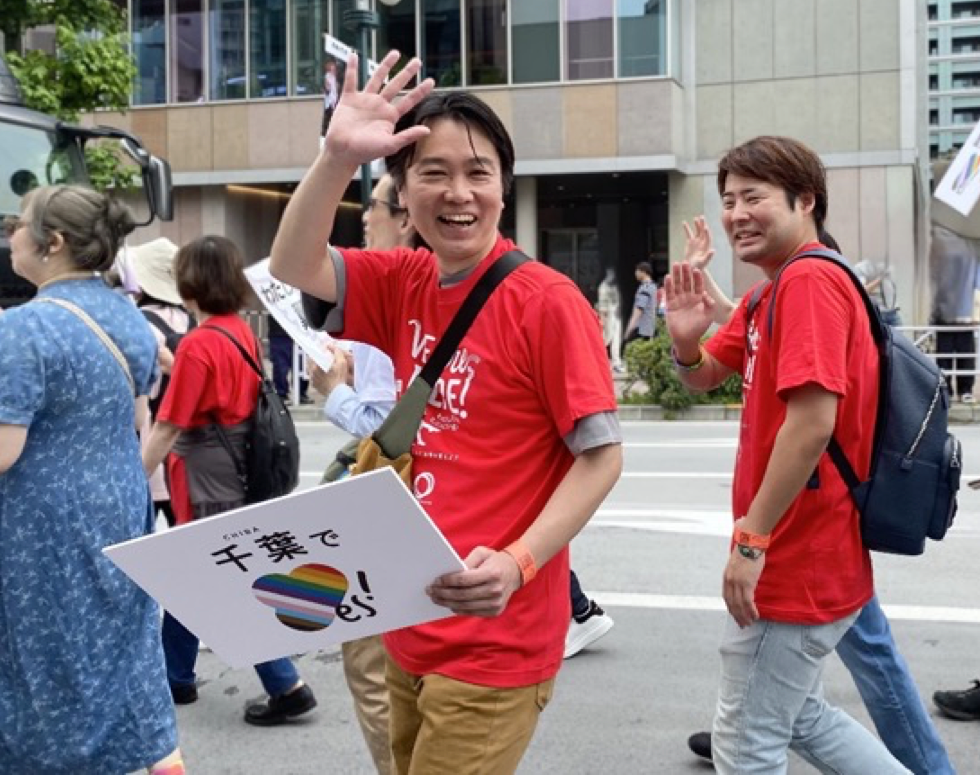 Pride Paradeの様子