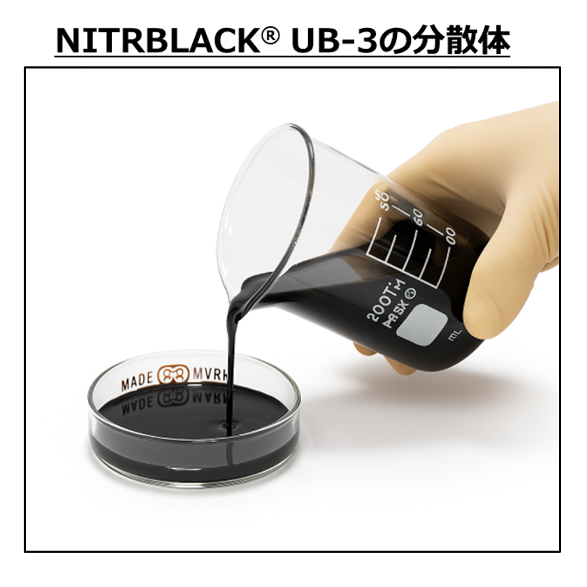 NITRBLACK UB-3の分散体
