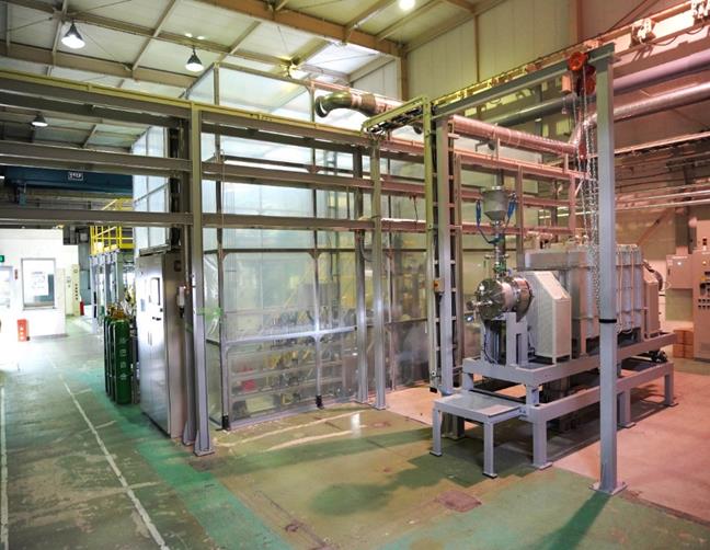 ベンチプラントの還元剤活性化およびCO2分解装置